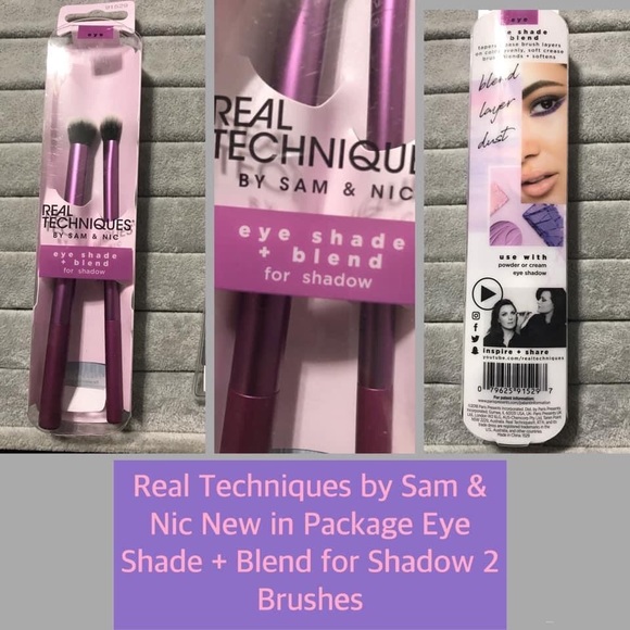 NIP 6 Eyeshadow Brushes: Wet n Wild (4) & Shade+Blend by Sam & Nic (2) Cosmetic - Picture 3 of 4